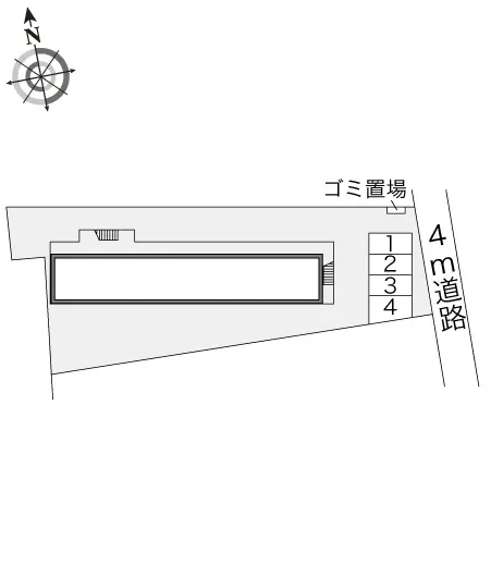 ★手数料０円★小金井市中町　月極駐車場（LP）